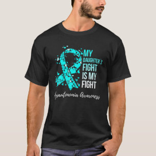 De strijd van mijn dochter is mijn vechtdysautonom t-shirt