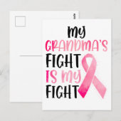 De strijd van mijn grootmoeder is mijn strijd, bor briefkaart (Voorkant / Achterkant)