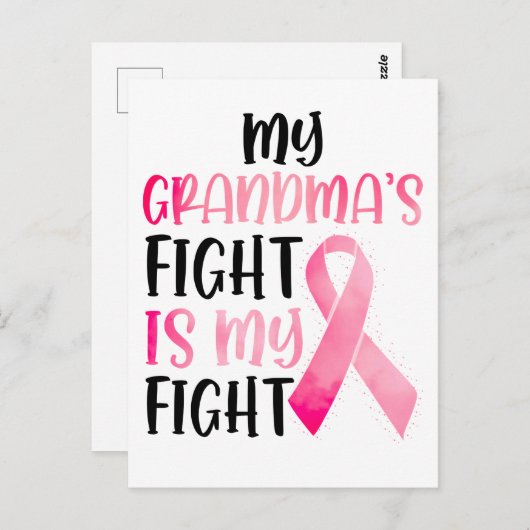 De strijd van mijn grootmoeder is mijn strijd, bor briefkaart (Voorkant / Achterkant)