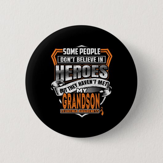 De strijd van mijn kleinzoon is mijn strijd tegen ronde button 5,7 cm (Voorkant)