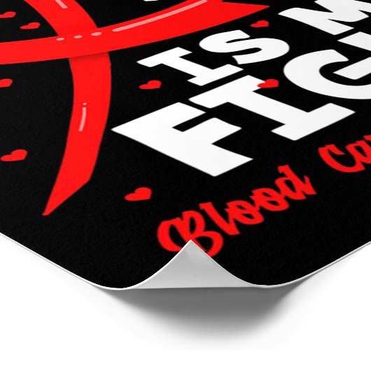 De strijd van mijn neef is mijn strijd tegen bloed poster (Hoek)