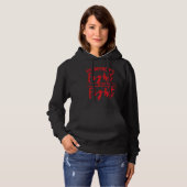 De strijd van mijn neefje is mijn strijd CHD Hartz Hoodie (Voorkant volledig)
