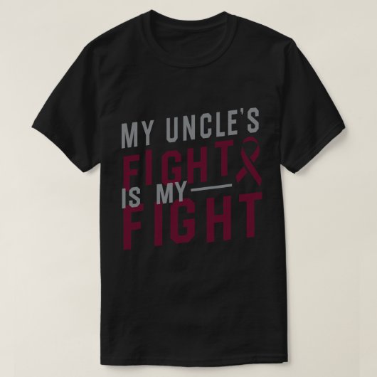 De strijd van mijn oom is mijn strijd Sikkelcelane T-shirt (Design voorkant)