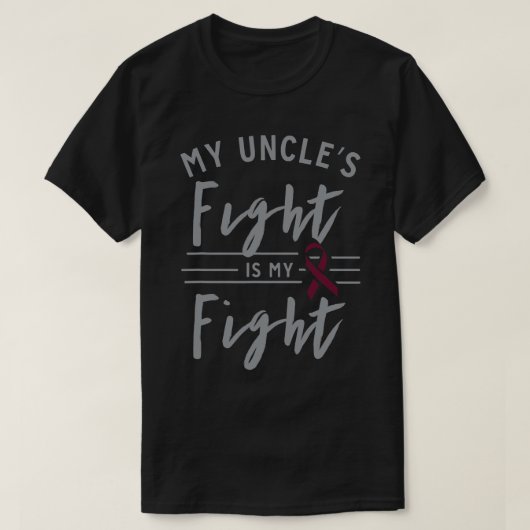 De strijd van mijn oom is mijn strijd Sikkelcelane T-shirt (Design voorkant)