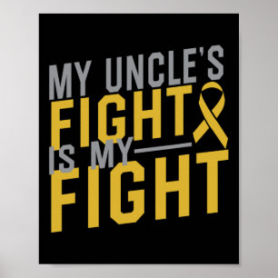 De strijd van mijn oom is mijn strijd tegen kanker poster