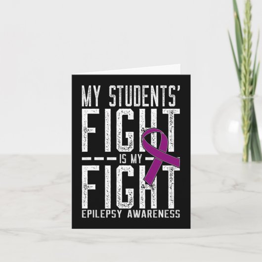 De strijd van mijn studenten is mijn strijd tegen kaart (Voorkant)
