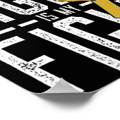 De strijd van mijn studenten is mijn strijd tegen  poster (Hoek)