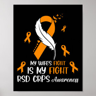 De strijd van mijn vrouw is mijn strijd Rsd Crps b Poster