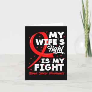 De strijd van mijn vrouw is mijn waarschuwing voor kaart