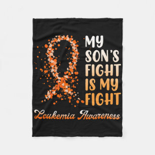 De strijd van mijn zoon is mijn strijd tegen leuke fleece deken
