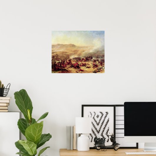 De strijd van Mont Thabor, 16 april 1799 Poster (Thuiskantoor)