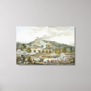 De strijd van Montebello en Casteggio, 20 Prairia Canvas Afdruk