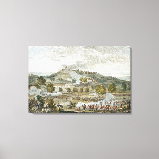 De strijd van Montebello en Casteggio, 20 Prairia Canvas Afdruk (Voorkant)