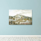 De strijd van Montebello en Casteggio, 20 Prairia Canvas Afdruk (Insitu (Houten vloer))