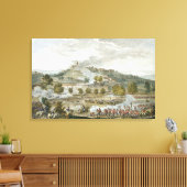 De strijd van Montebello en Casteggio, 20 Prairia Canvas Afdruk (Insitu (Woonkamer))