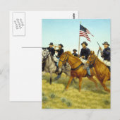 De strijd van Prairie Dog Creek door Ralph Heinz Briefkaart (Voorkant / Achterkant)