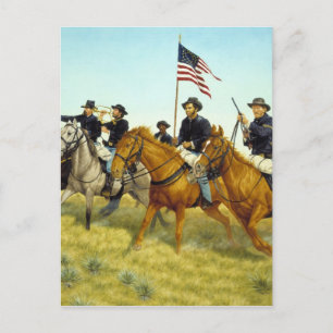 De strijd van Prairie Dog Creek door Ralph Heinz Briefkaart