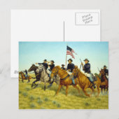 De strijd van Prairie Dog Creek door Ralph Heinz Briefkaart (Voorkant / Achterkant)