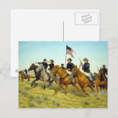 De strijd van Prairie Dog Creek door Ralph Heinz Briefkaart (Voorkant / Achterkant)