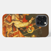 De strijd van Sint-Joris met de draak iPhone Hoesje (Achterkant horizontaal)