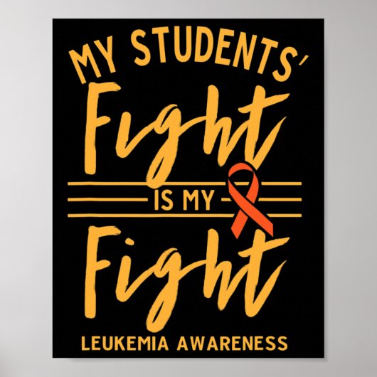 De strijd van studenten is mijn strijd tegen leuke poster (Voorkant)