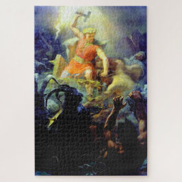 De strijd van Thor met de reuzen Mårten Winge Legpuzzel