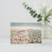 De strijd van Yorktown, 19 oktober 1781 Briefkaart (Staand voorkant)