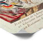 De strijd van Yorktown, 19 oktober 1781 Poster (Hoek)