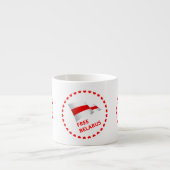De strijd voor de vrijheid in Wit-Rusland. Espresso Kop (Voorkant)