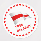De strijd voor de vrijheid in Wit-Rusland. Labels (Design 2)