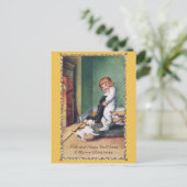 De Strijden van Pooch voor Eerlijk Aandeel van de Feestdagenkaart (Staand voorkant)