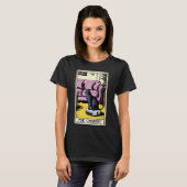 De Strijdwagen Robot Stofzuiger Kat Grappige Tarot T-shirt (Voorkant volledig)