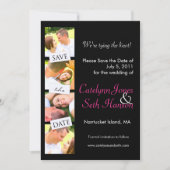 De Strip van de foto sparen de Datum! Save The Date (Voorkant)