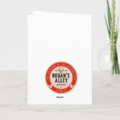 "De strips lezen" Opmerkingskaart Bedankkaart (Achterkant)