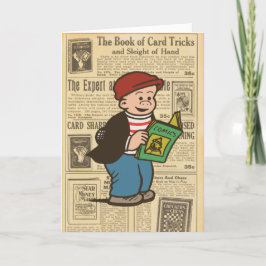 "De strips lezen" Opmerkingskaart Bedankkaart