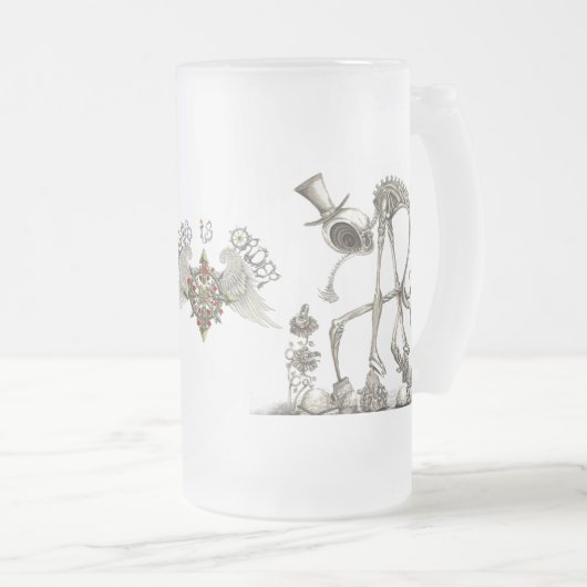 De strookrook BG Matglas Bierpul (Voorkant rechts)