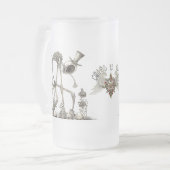 De strookrook BG Matglas Bierpul (Voorkant links)