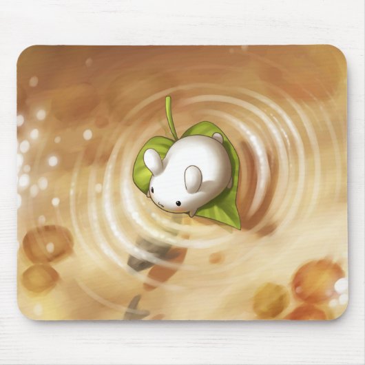 De stroom Mousepad zachtjes omlaag Muismat (Voorkant)