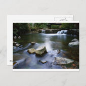 De stroom stroomt zachtjes. briefkaart (Voorkant / Achterkant)