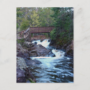 De stroom van de Brug Briefkaart