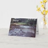 De Stroom van Notecard Hawaï van de vrede Kaart (Gele Bloem)