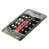 De stroomleverancier ... Telefoonkostenautomaat Magneet (Linkerzijde)