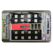 De stroomleverancier ... Telefoonkostenautomaat Magneet (Horizontaal)