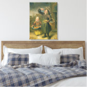 De stroop canvas afdruk (Insitu (Slaapkamer))