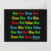 De strooptest briefkaart (Voorkant)