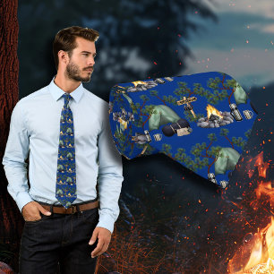 De Stropdas van de Camper van het Patroon van de T