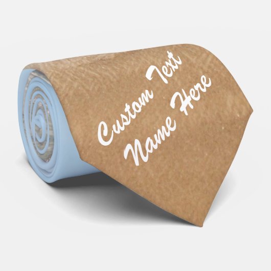 De Stropdas van de Foto van de douane met Uw Foto' (Opgerold)