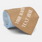 De Stropdas van de Naam van de Tekst van de Foto v (Opgerold)