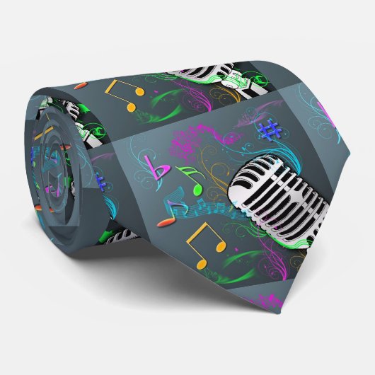 de Stropdas van het Broodje van de jaren '50Rots n (Opgerold)