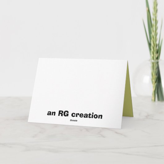 De stropdassen die binden bedankkaart (Achterkant)